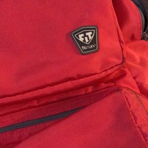 FitMark Hot Pink Backpack WITHOUT the containers.